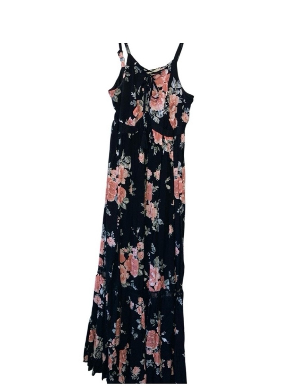 Torrid medium sleeveless floral maxi dress